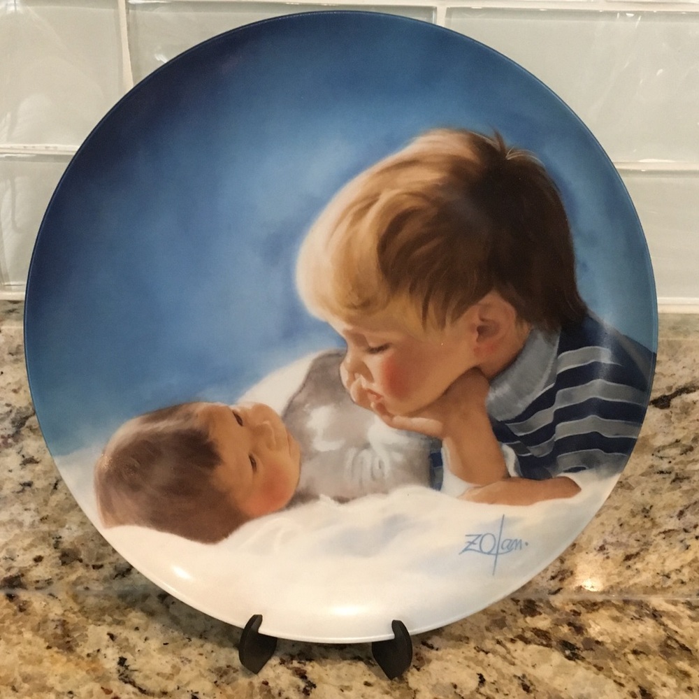 Vintage Pemberton & Oakes “Brotherly Love” Plate
